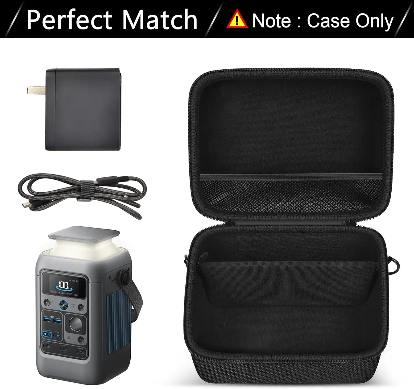 Rugged Anker SOLIX C300/C200 Protective Case