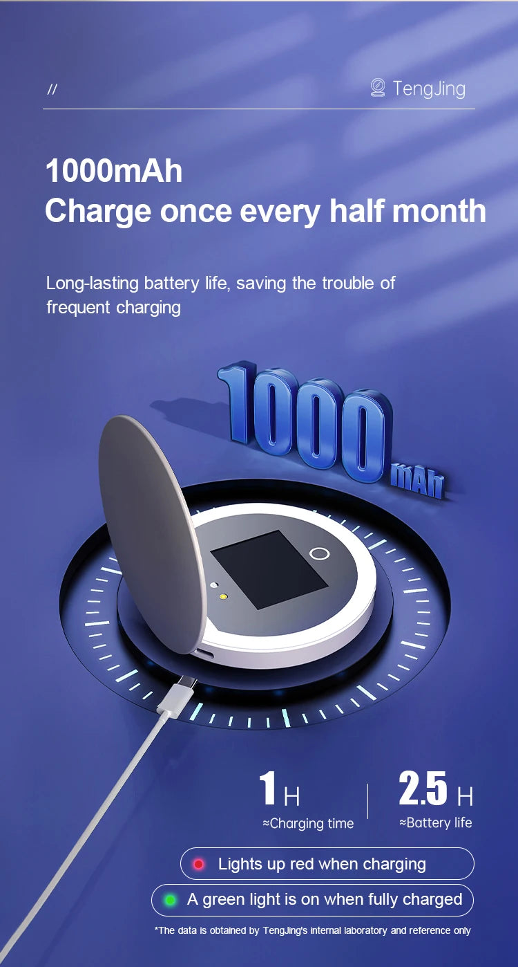 Professional TENGMIR UV Sunscreen Testing Mirror