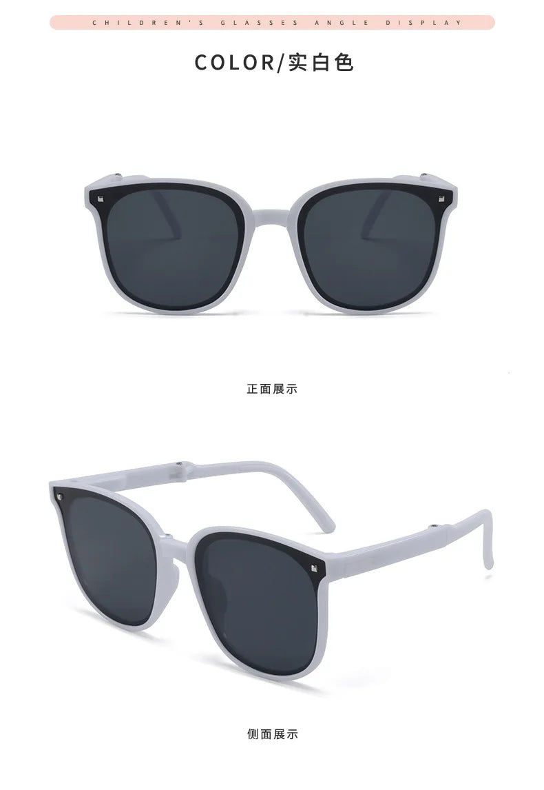 Protective Kids Folding Sunglasses UV400