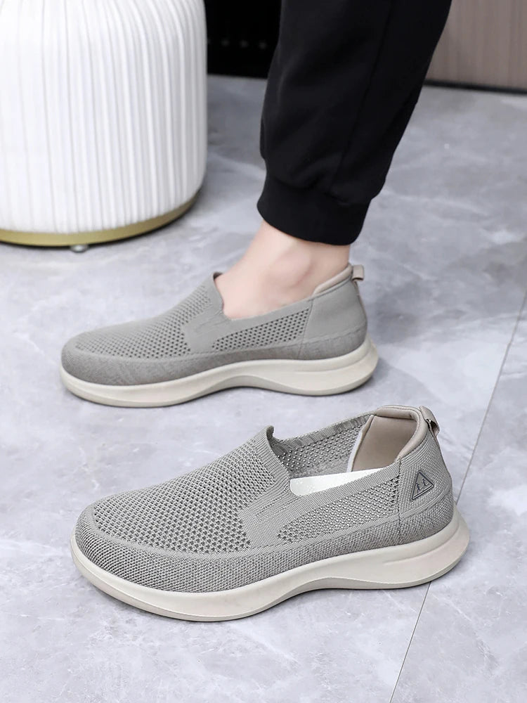 Breathable Slip-On Shoes, Zapatos Sin Cordones Transpirables
