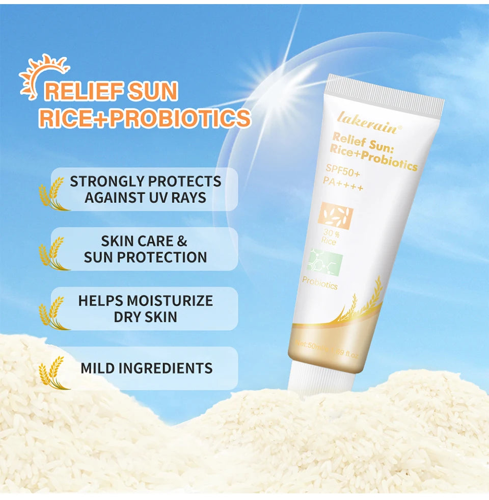 Nourishing Rice Probiotics Sunscreen SPF50+