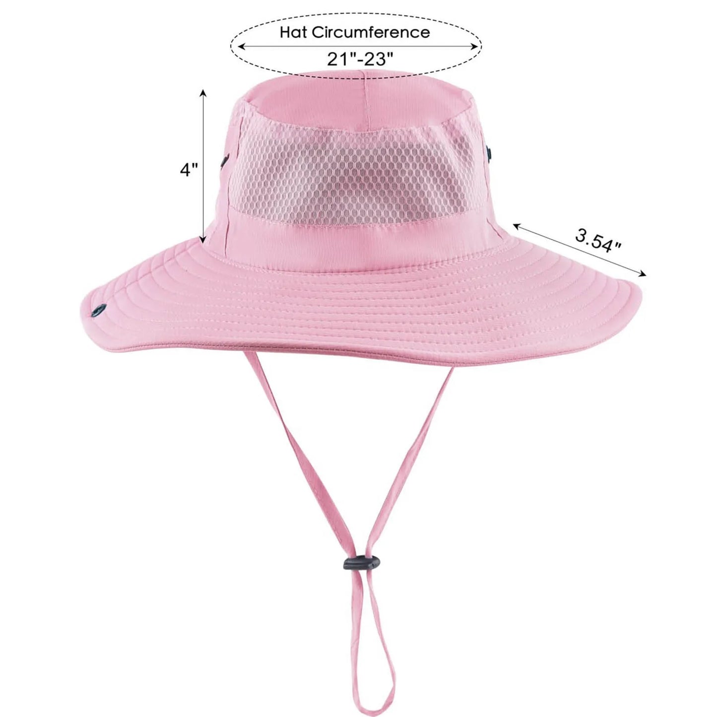 Women's Face Cover Hat Sombrero Protección