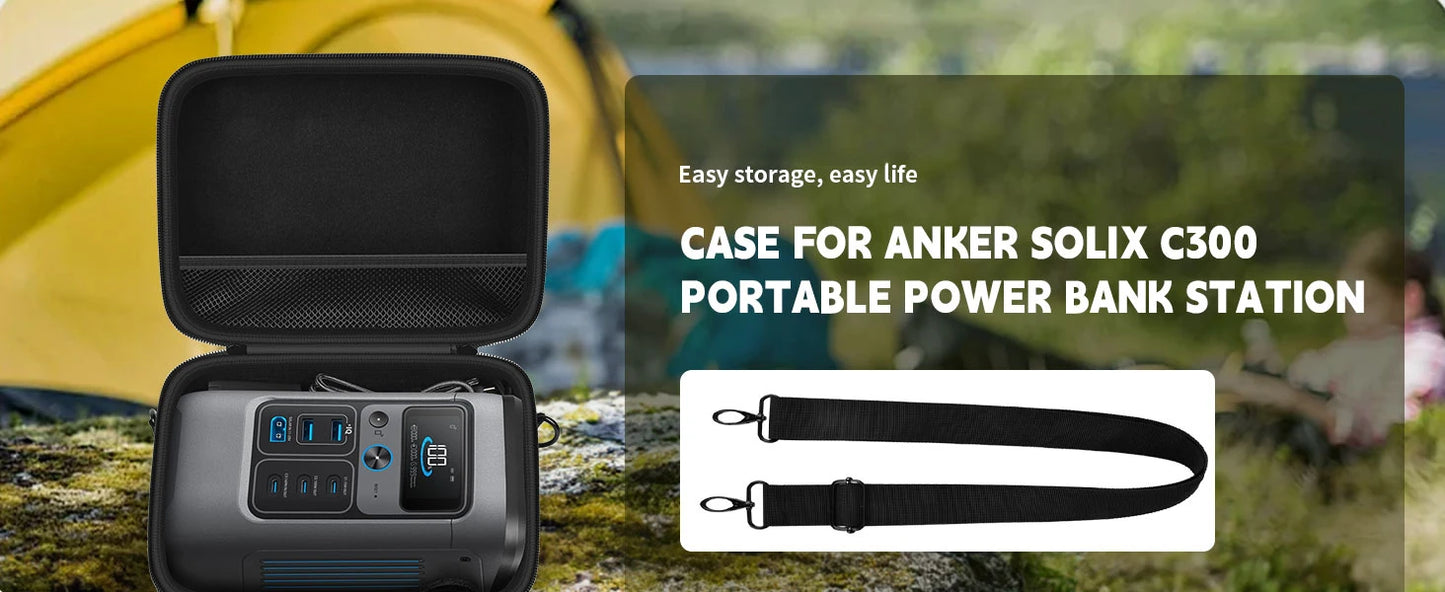 Rugged Anker SOLIX C300/C200 Protective Case