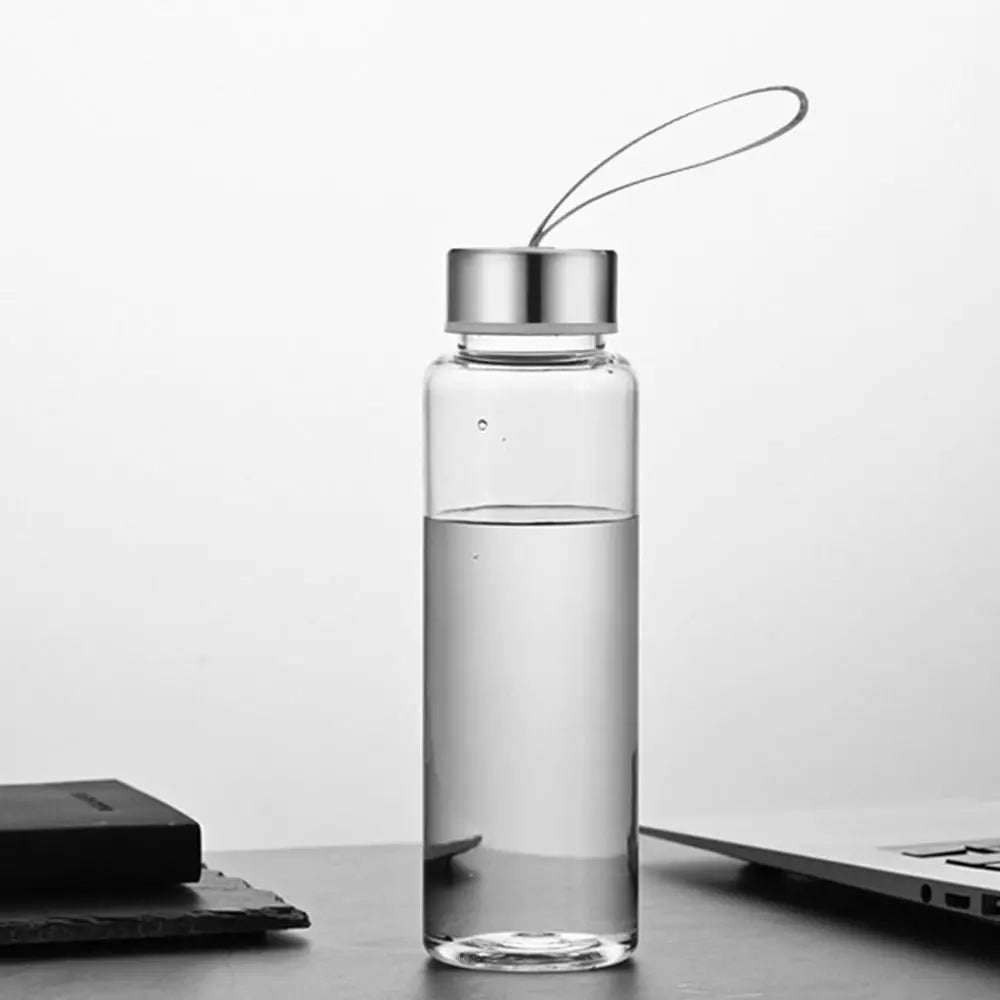 Transparent Plastic Water Bottle, Botella Agua Plástico Transparente