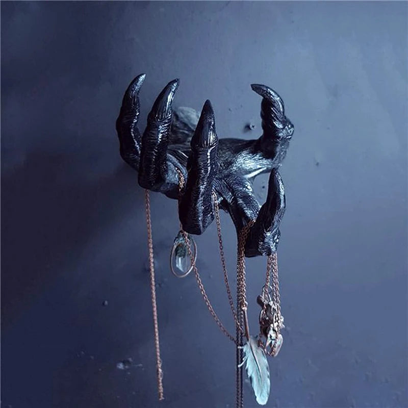 Halloween Gothic Witch Hand Wall Hanger