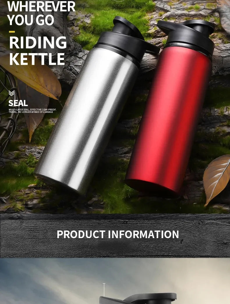 Metal Water Bottle, Botella Agua Metal