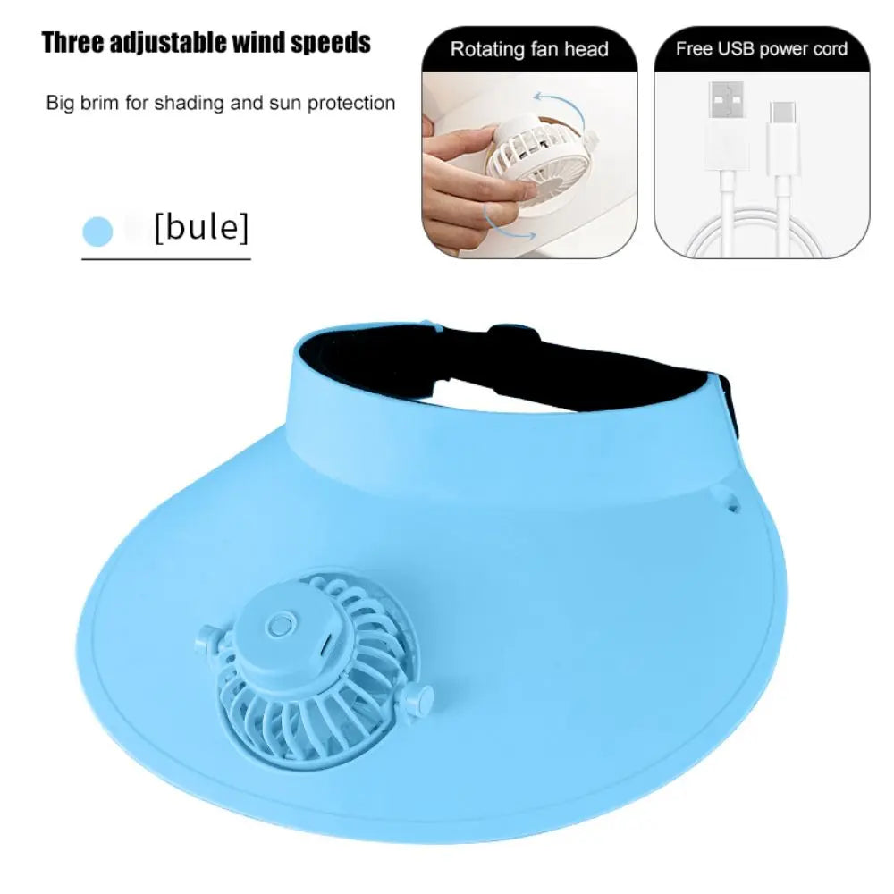 Innovative USB Fan Hat Sombrero Ventilador