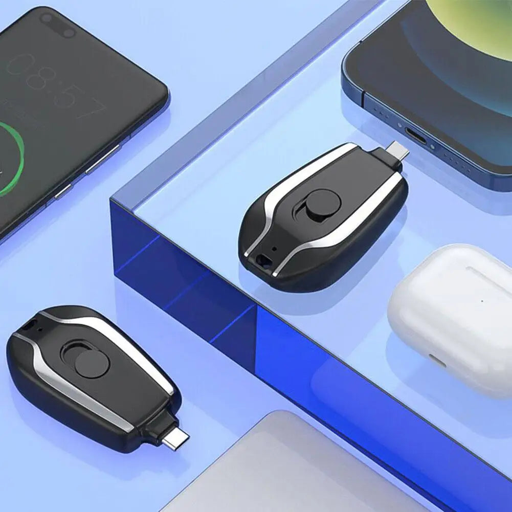 Emergency Mini Keychain Power Bank 1500mAh