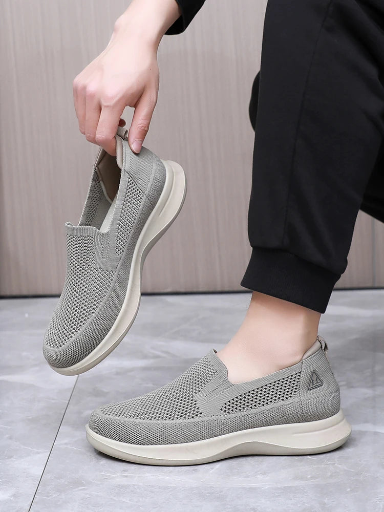 Breathable Slip-On Shoes, Zapatos Sin Cordones Transpirables