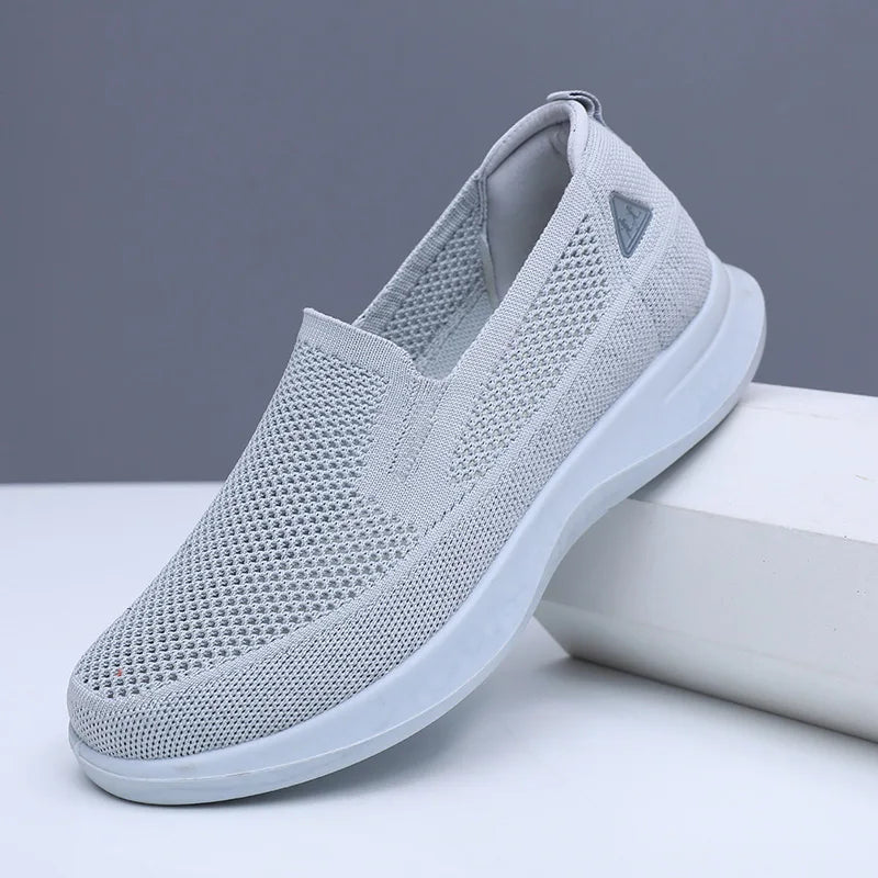 Breathable Slip-On Shoes, Zapatos Sin Cordones Transpirables