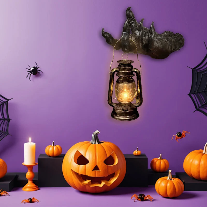 Halloween Gothic Witch Hand Wall Hanger