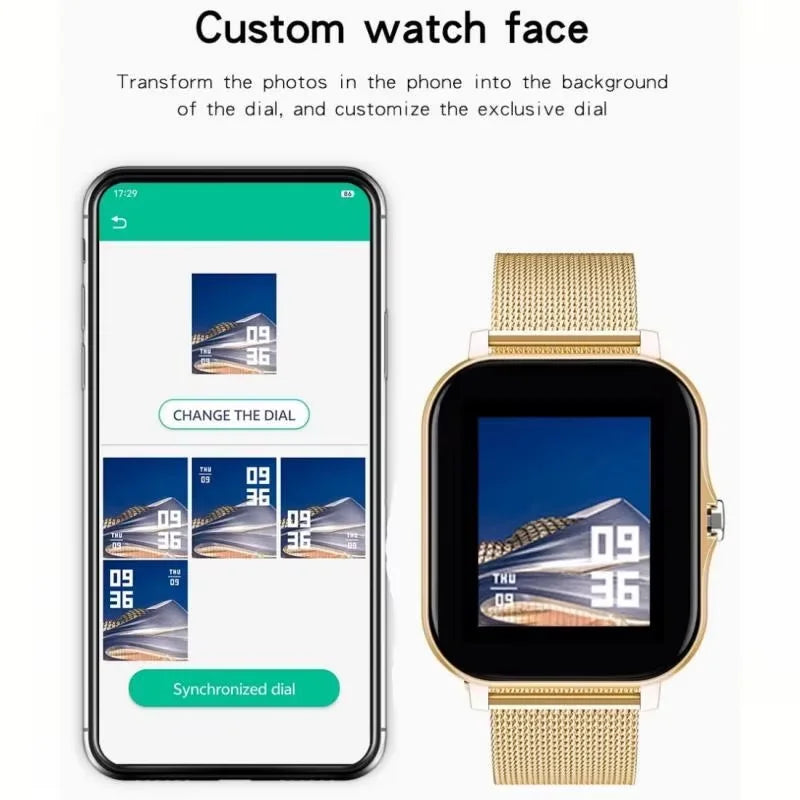 Android Smart Watch Health Monitor, Monitor Salud Reloj Inteligente Android