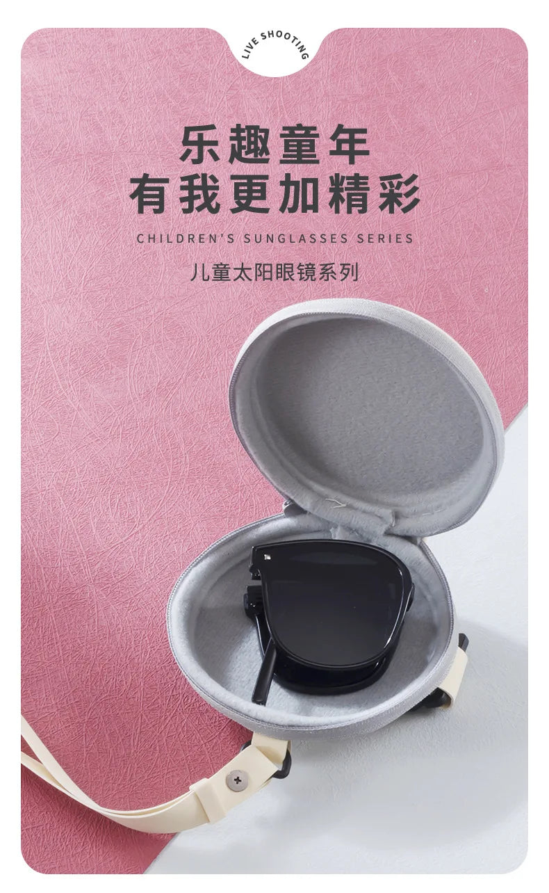 Protective Kids Folding Sunglasses UV400