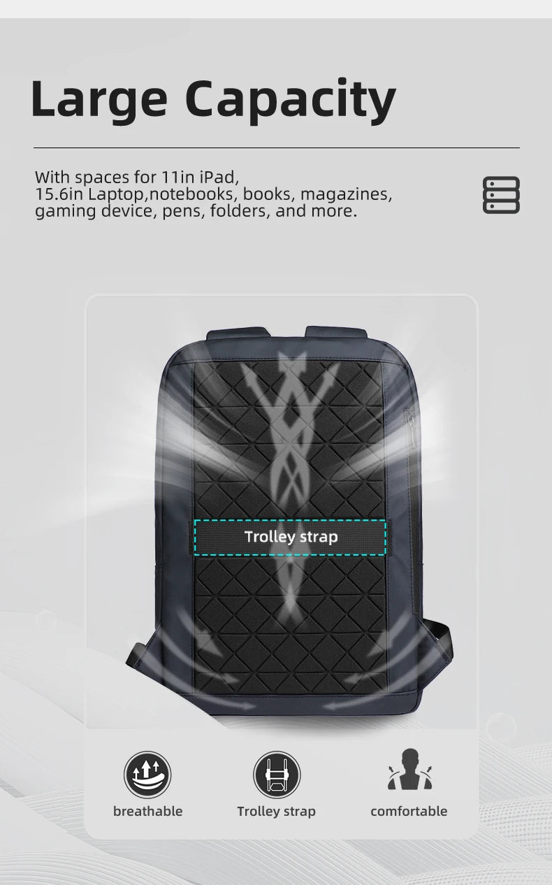 Heroic Knight Laptop Backpack – USB & Waterproof