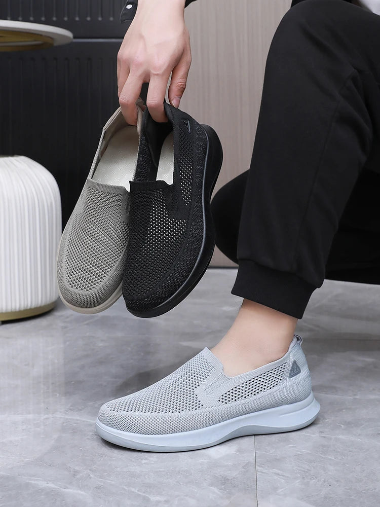 Breathable Slip-On Shoes, Zapatos Sin Cordones Transpirables