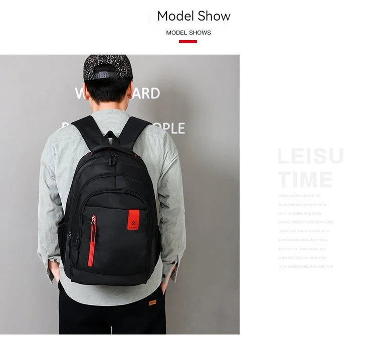 Ergonomic Student Travel Backpack Large