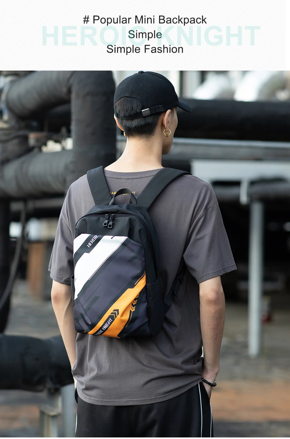 Premium Compact iPad Backpack 12.9"