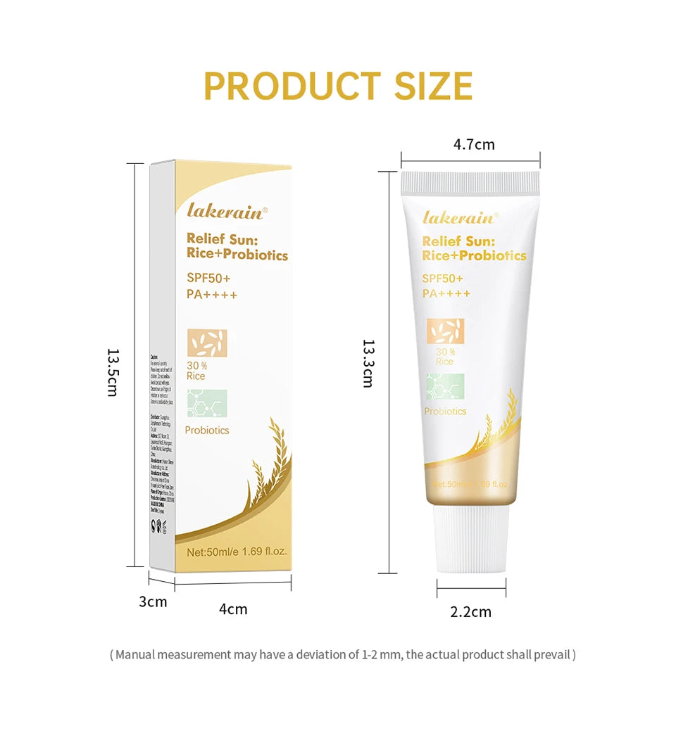 Nourishing Rice Probiotics Sunscreen SPF50+