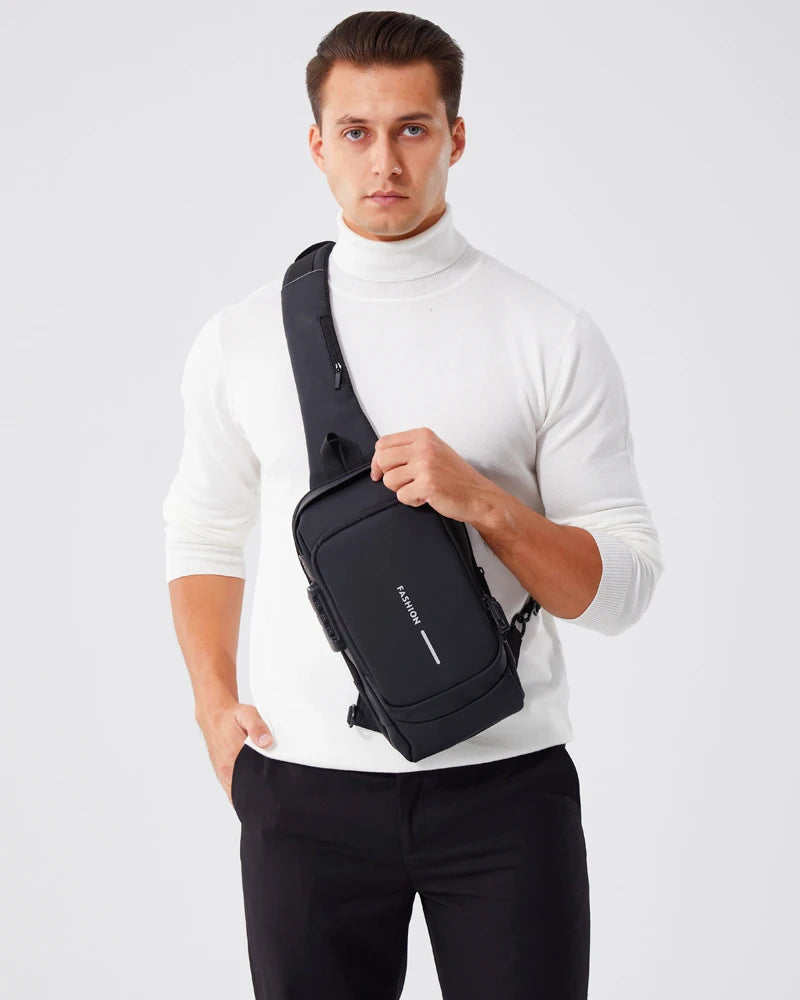 Luxury PU Leather Crossbody Bag