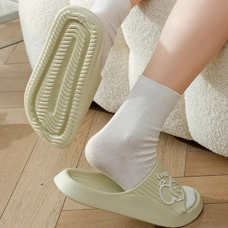 Bear Cartoon Slippers – Indoor Fun
