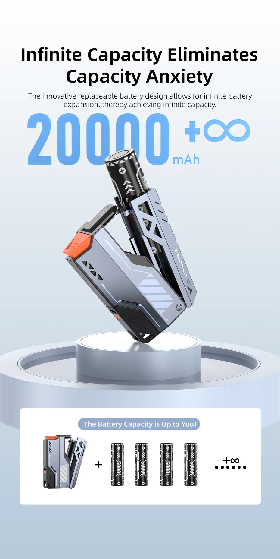 Innovative Vyvylabs Modular Power Bank 22.5W