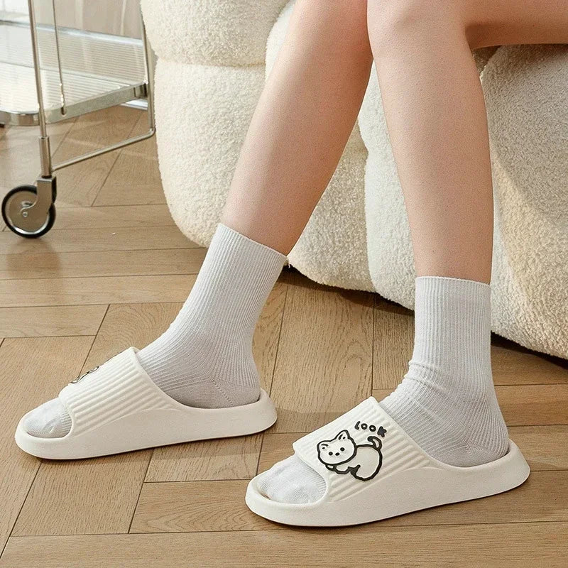 Bear Cartoon Slippers – Indoor Fun