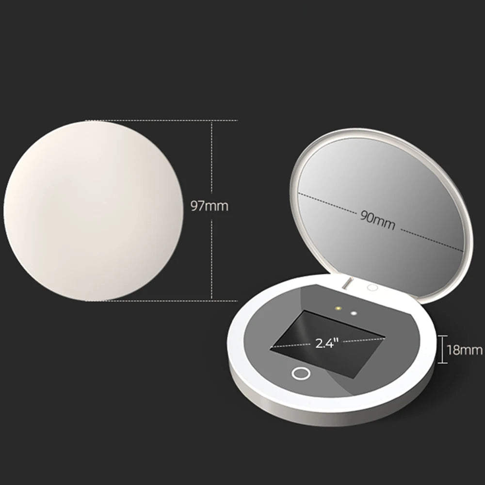 Revolutionary Smart UV Sunscreen Detection Mirror