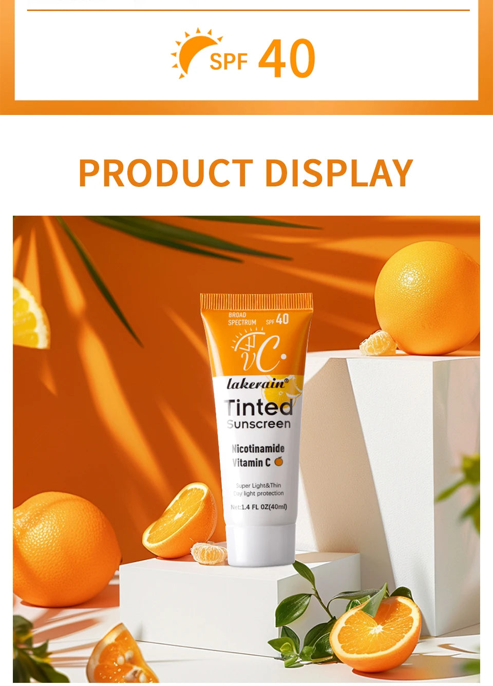 Vitamin C Tinted Moisturizing Sunscreen SPF40