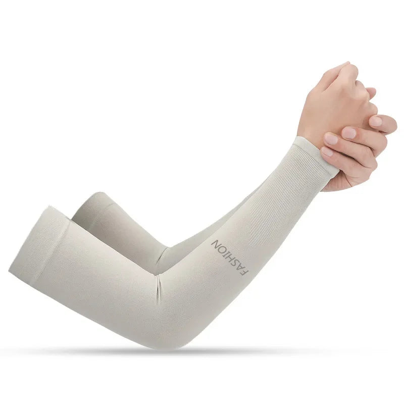 Cooling Ice Silk UV Cycling Sleeves