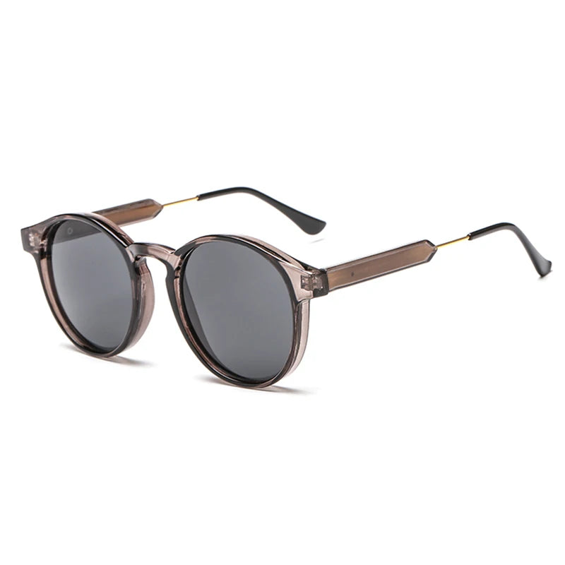 Stylish Retro Round Sunglasses UV400