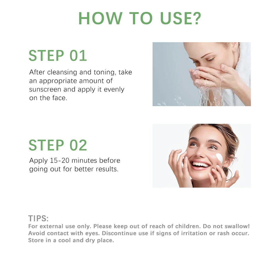 Soothing Centella Asiatica SPF50 Sunscreen Essence