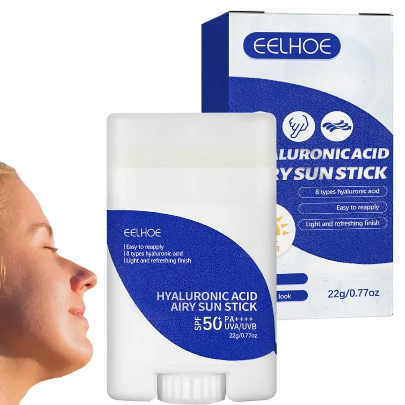 Convenient SPF50+ Hyaluronic Sunscreen Stick