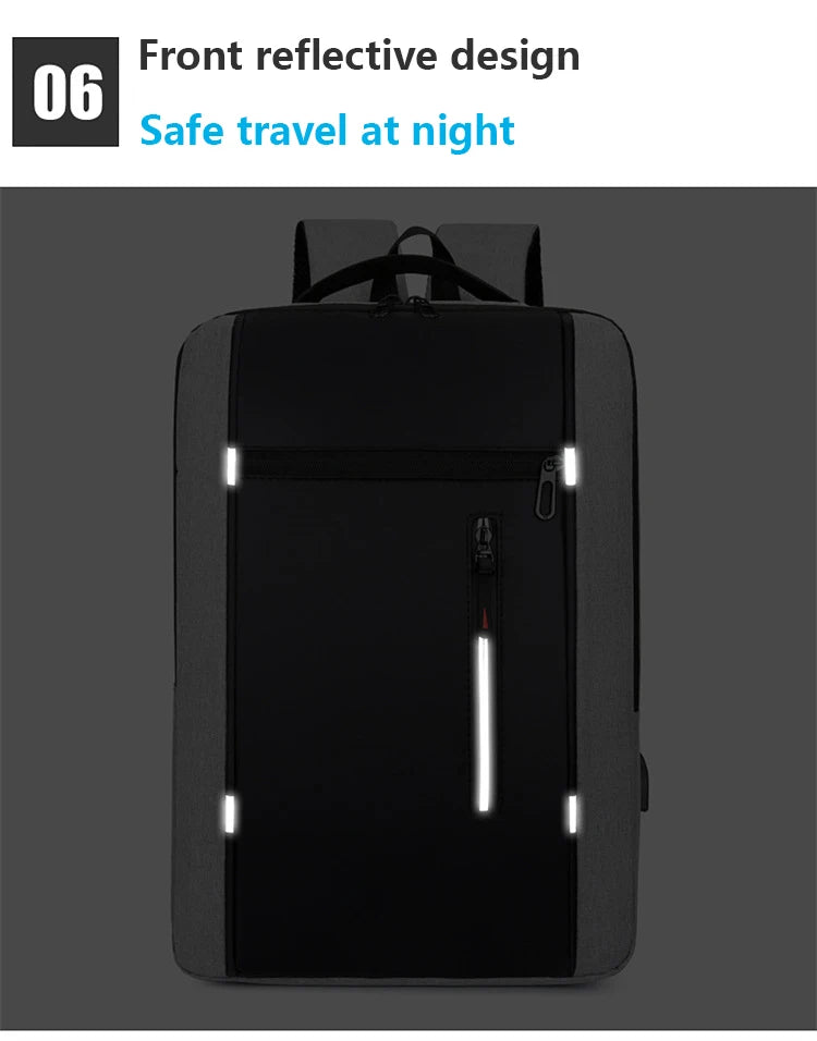 Executive Business Laptop Backpack USB