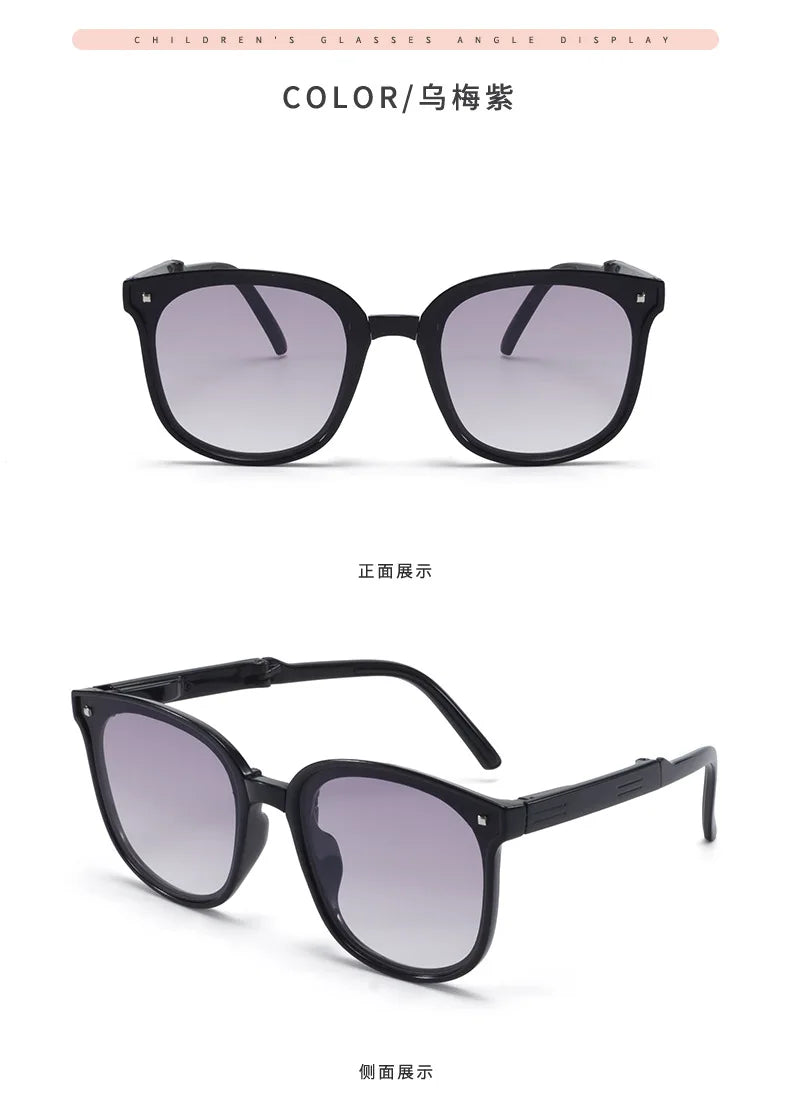 Protective Kids Folding Sunglasses UV400