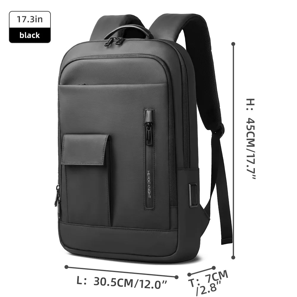 Heroic Knight Laptop Backpack – USB & Waterproof