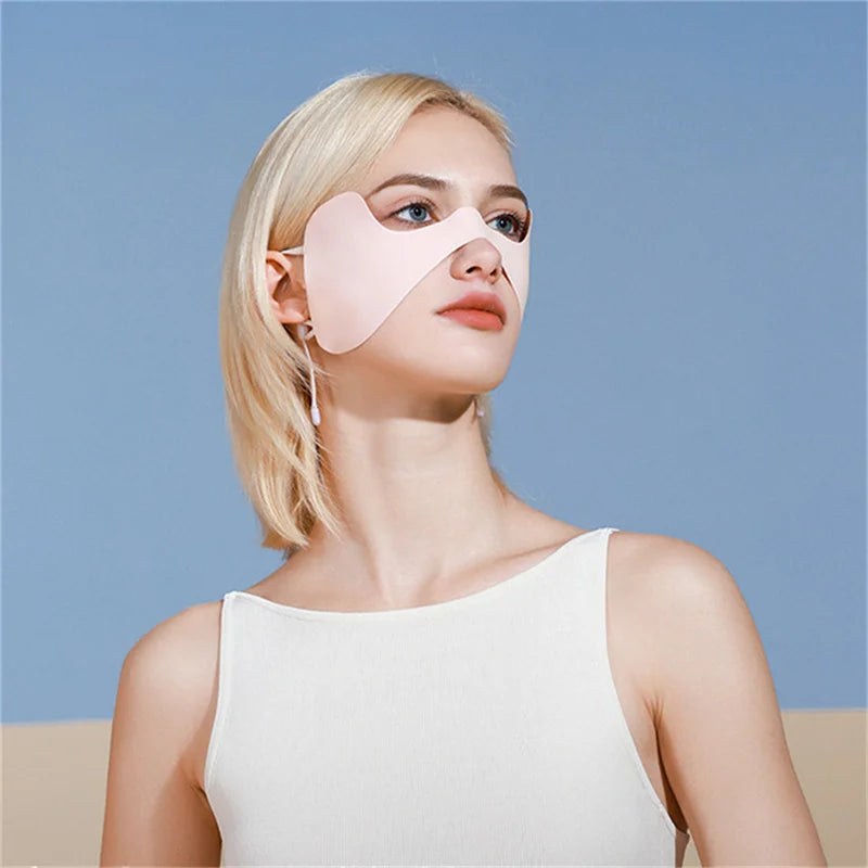 Breathable Ice Silk UV Face Cover