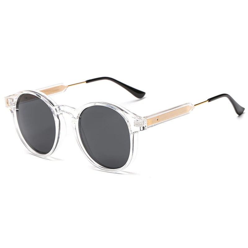 Stylish Retro Round Sunglasses UV400