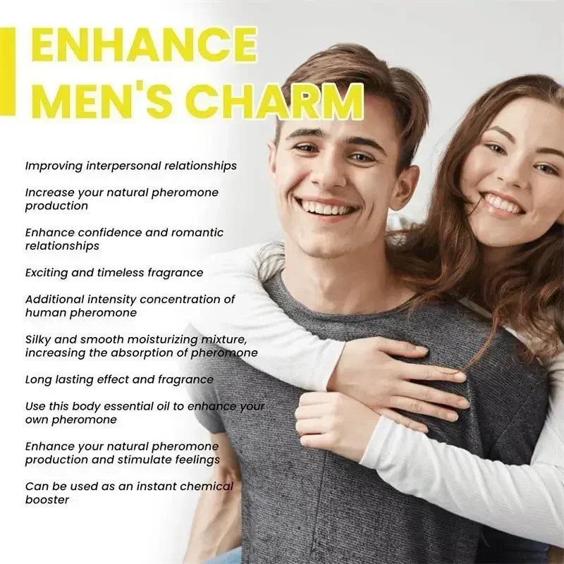 Men's Pheromone Oil, Aceite Feromonas Hombres