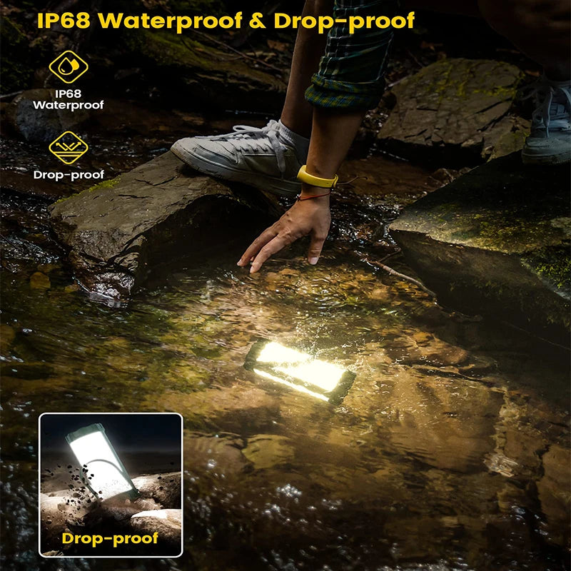Survival 106LED Camping Lantern 1200LM Power Bank