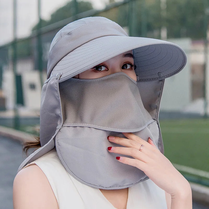 Premium Foldable Sun Hat Large Brim