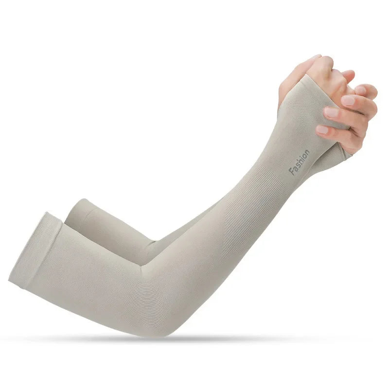 Cooling Ice Silk UV Cycling Sleeves