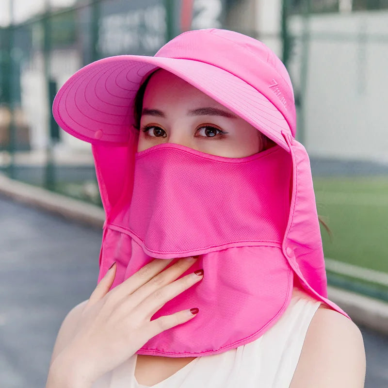 Premium Foldable Sun Hat Large Brim
