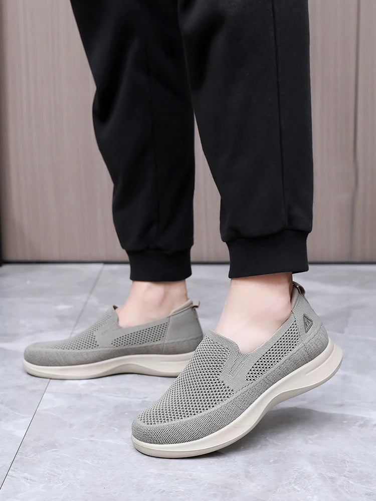 Breathable Slip-On Shoes, Zapatos Sin Cordones Transpirables