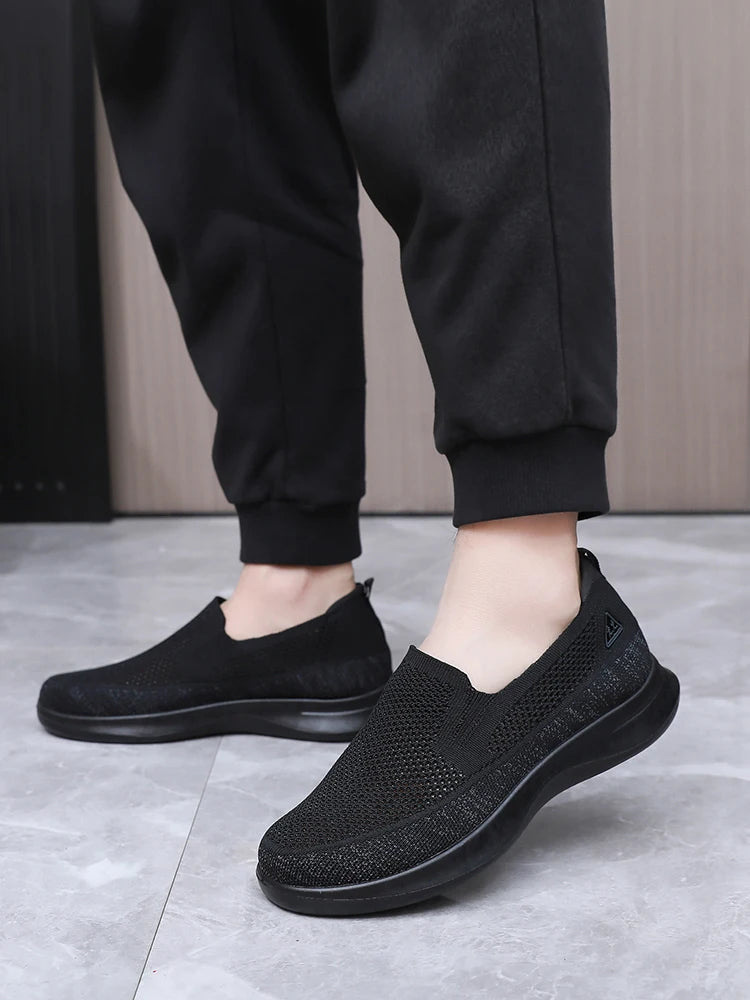 Breathable Slip-On Shoes, Zapatos Sin Cordones Transpirables