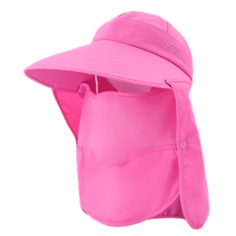 Premium Foldable Sun Hat Large Brim