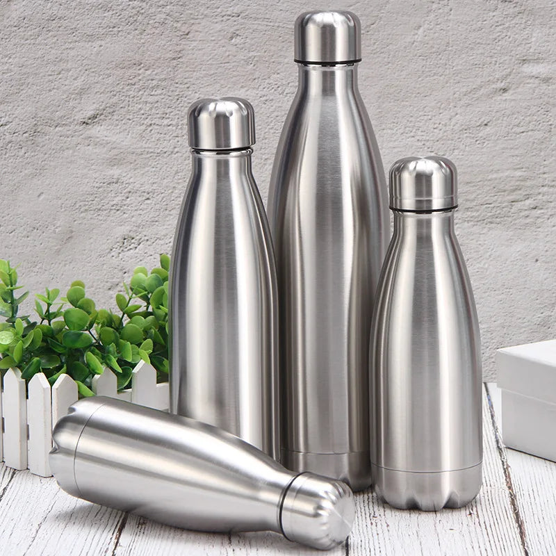 Stainless Steel Bottle, Botella Acero Inoxidable