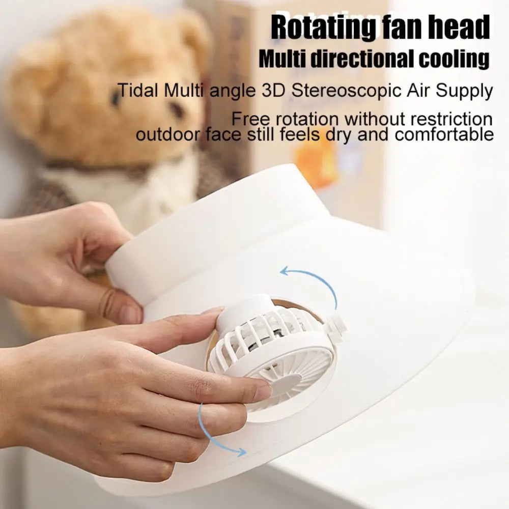 Innovative USB Fan Hat Sombrero Ventilador