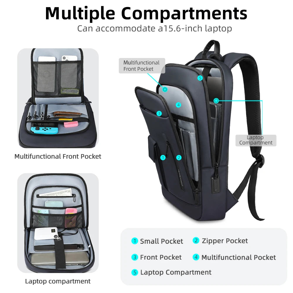 Heroic Knight Laptop Backpack – USB & Waterproof