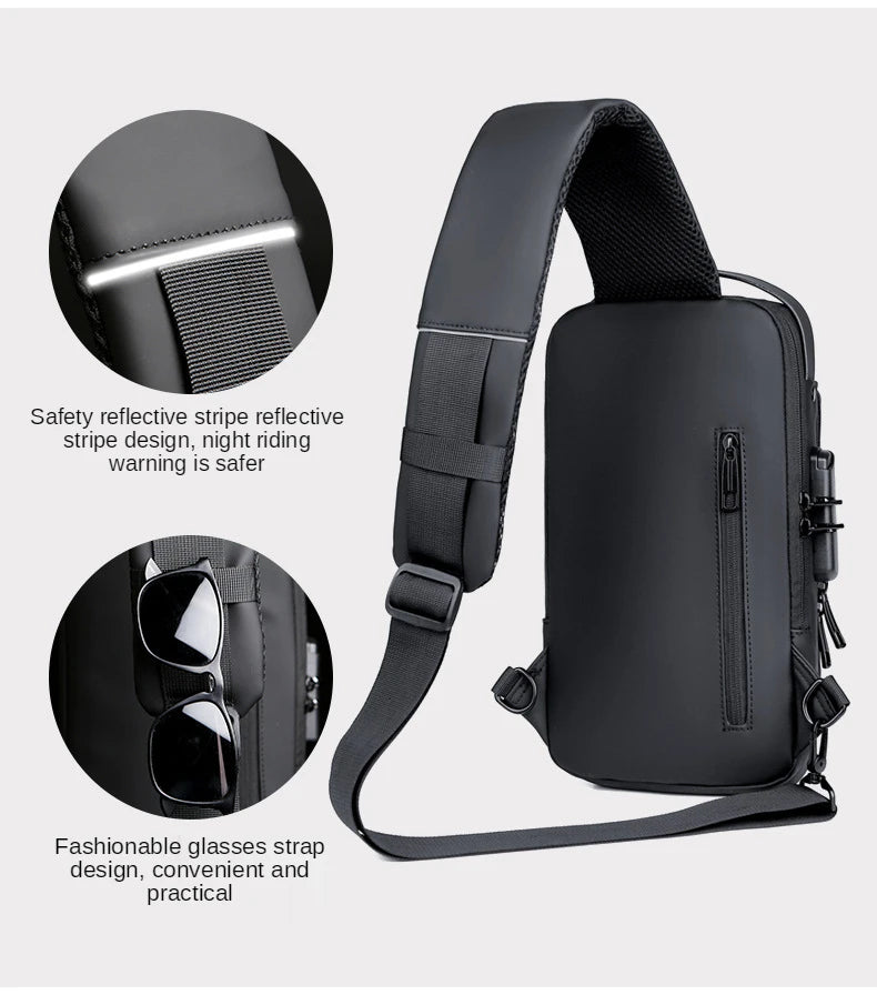 Luxury PU Leather Crossbody Bag