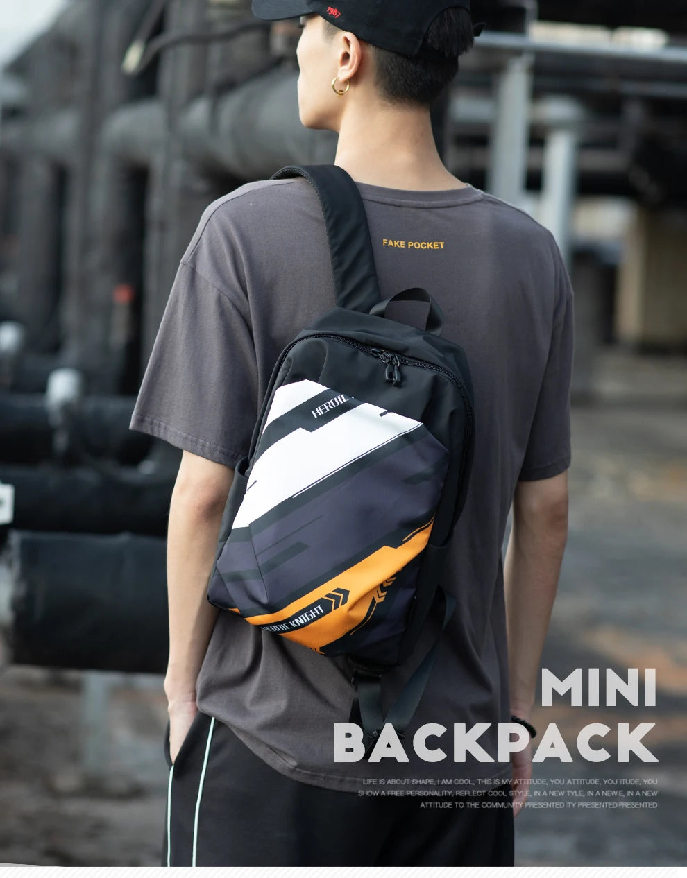 Premium Compact iPad Backpack 12.9"